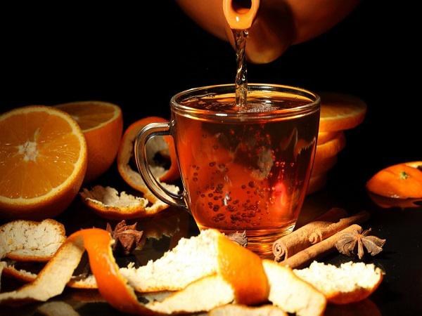 تامین عمده چای پرتقال دارچین درجه یک